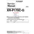 PIONEER XRP170CG Service Manual cover photo