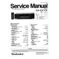 TECHNICS SAEX100 Service Manual cover photo