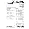 SONY CMTM70 Service Manual cover photo