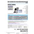SONY DCRHC42 Service Manual cover photo