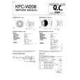 KENWOOD KFCW208 Service Manual cover photo