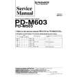 PIONEER PDM503 Service Manual cover photo