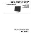 SONY SDMHS74 Service Manual cover photo