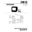 SONY XVM50 Service Manual cover photo