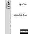 AKAI MPC3000 Owner's Manual cover photo