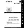 AIWA XRH330MD EZK Service Manual cover photo