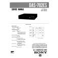 SONY DAS702ES Service Manual cover photo