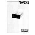 SONY CCUM3P Service Manual cover photo