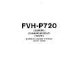 FISHER FVHP720 Service Manual cover photo