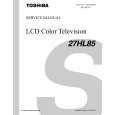 TOSHIBA 27HL85 Service Manual cover photo
