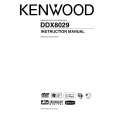KENWOOD DDX8029 Owner's Manual cover photo