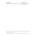SONY FHB411 Service Manual cover photo