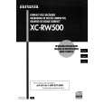 AIWA XC-RW500 Owner's Manual cover photo