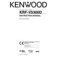 KENWOOD KRF-V5300D Owner's Manual cover photo
