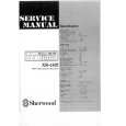 SHERWOOD XR-1502 Service Manual cover photo