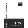 NAD T753 Service Manual cover photo
