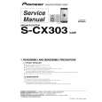 PIONEER S-CX303/XJM/E Service Manual cover photo