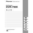 PIONEER DVR-7000/KU/CA Owner's Manual cover photo