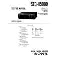 SONY SEQ-H5900 Service Manual cover photo