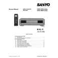 SANYO VHRS700E Service Manual cover photo