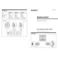 SONY XS-L1050G Owner's Manual cover photo
