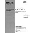 AIWA CDCX207 Owner's Manual cover photo