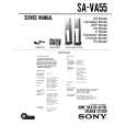 SONY SA-VA55 Service Manual cover photo