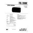 SONY FDL390BE Service Manual cover photo