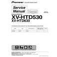PIONEER XVHTD530 Service Manual cover photo