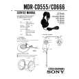 SONY MDRCD666 Service Manual cover photo