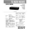 SONY TC-K620 Service Manual cover photo