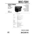 SONY MVCFD91 Service Manual cover photo
