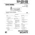 SONY SLV-420 Service Manual cover photo