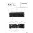 KENWOOD A-56 Service Manual cover photo