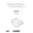 CASIO DP300 Service Manual cover photo