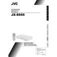 JVC JXS555 Owner's Manual cover photo