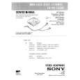 SONY MDRE426V Parts Catalog cover photo