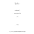 SONY DR6020 Service Manual cover photo