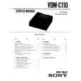 SONY VDMC110 Service Manual cover photo