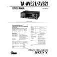 SONY TAAV521 Service Manual cover photo