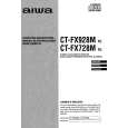 AIWA CTFX728 Owner's Manual cover photo