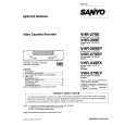 SANYO VHR289E Service Manual cover photo