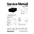 TECHNICS SUCH9 Service Manual cover photo