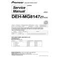 PIONEER DEH-MG8147 Service Manual cover photo