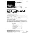 PIONEER GR-J300 Service Manual cover photo
