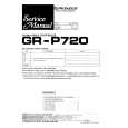 PIONEER GR-P720 Service Manual cover photo