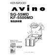 KENWOOD SG-55MD Owner's Manual cover photo
