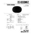 SONY XS6930MK2 Service Manual cover photo