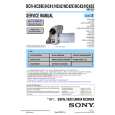 SONY DCRHC41 Service Manual cover photo