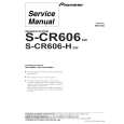 PIONEER S-CR606/EW Service Manual cover photo